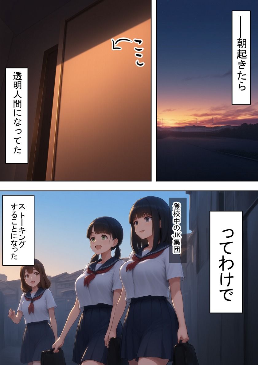 透明人間になったらやることって