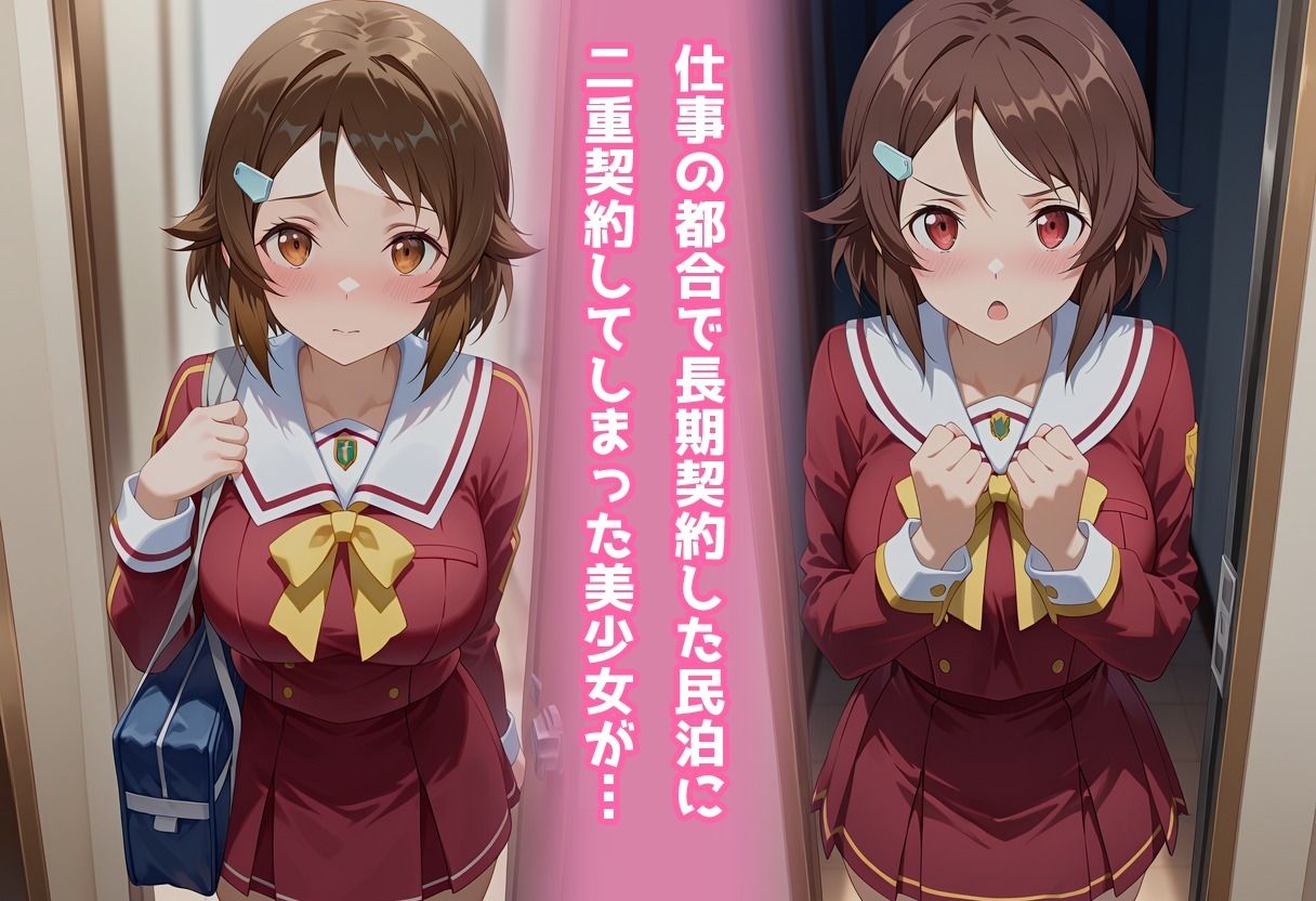 民泊トラブル！？…美少女と突然の強●ルームシェア性活 〜リズベット（篠●里香）編〜