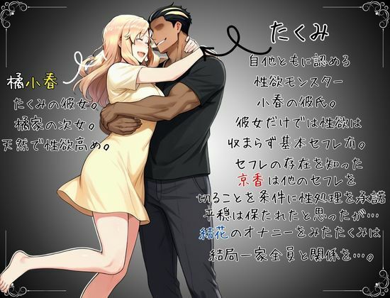 橘家の母娘丼 小春のチャラ彼巨チンにハマる話