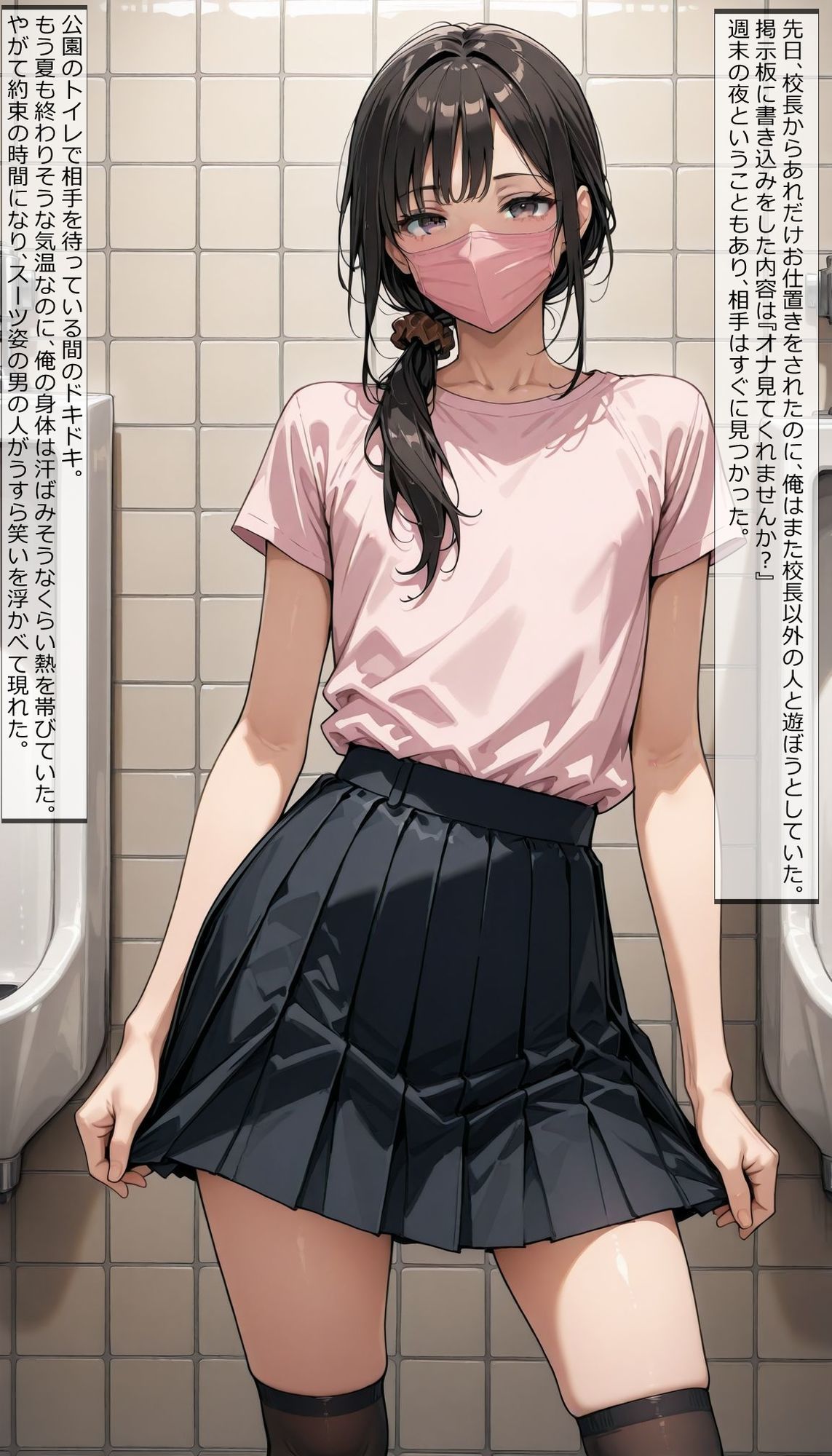 【女装】彩花の場合19 オナ見せ