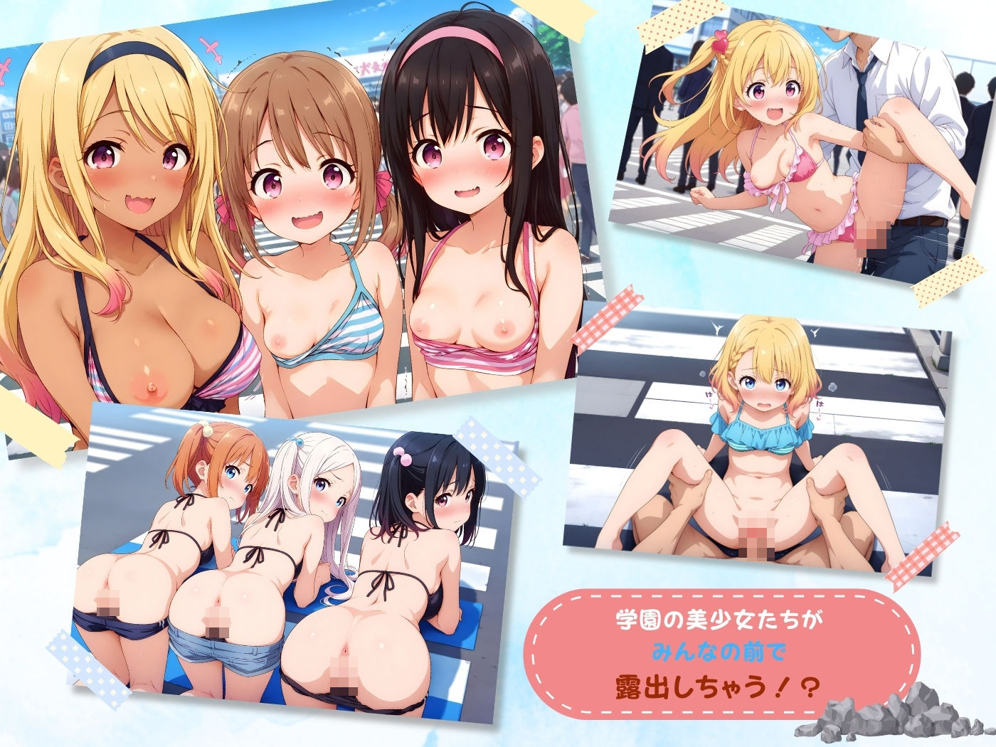 えちえち★学園 〜お外で露出しちゃう少女たち〜