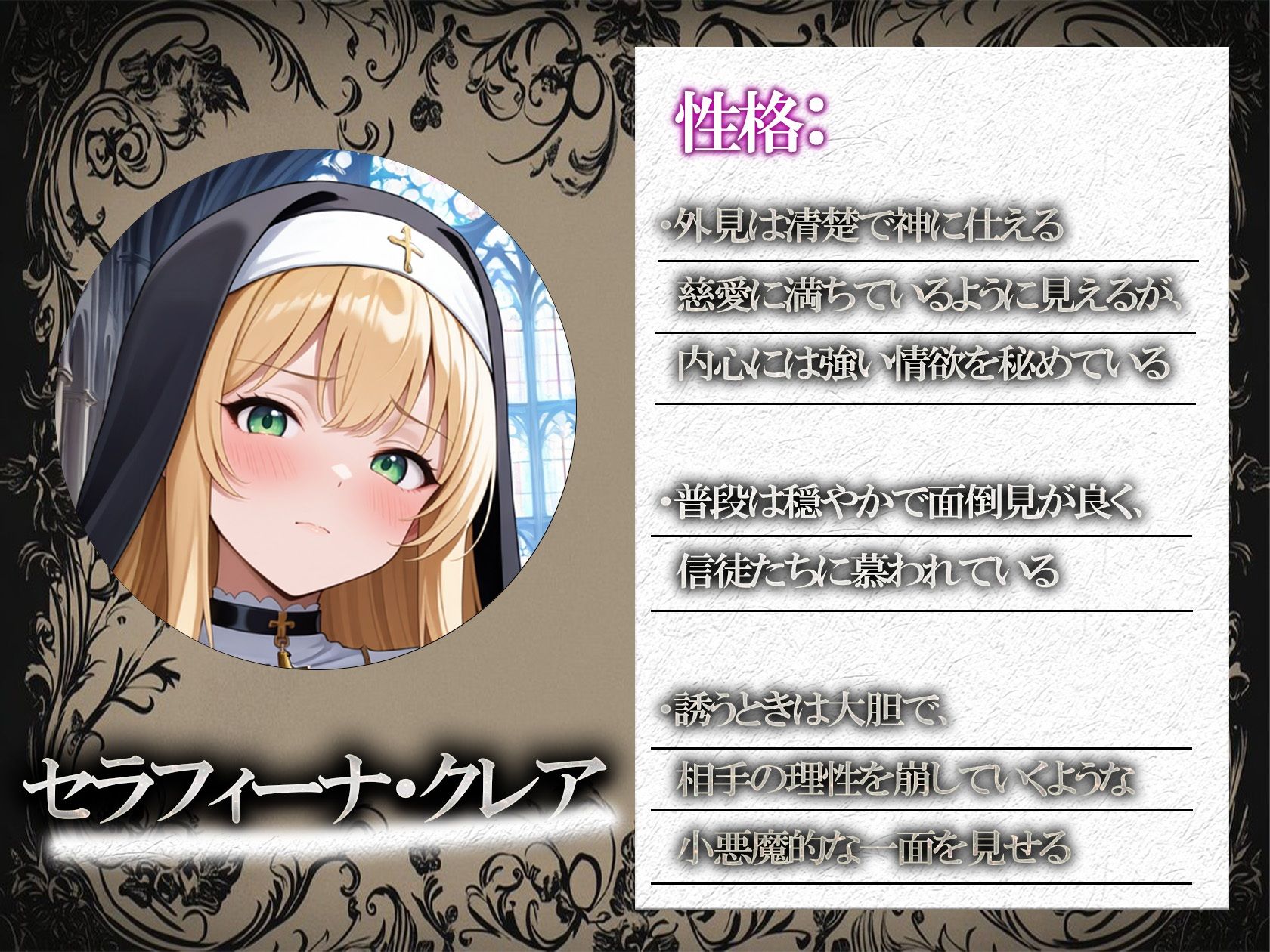 教会でシスターに誘われて