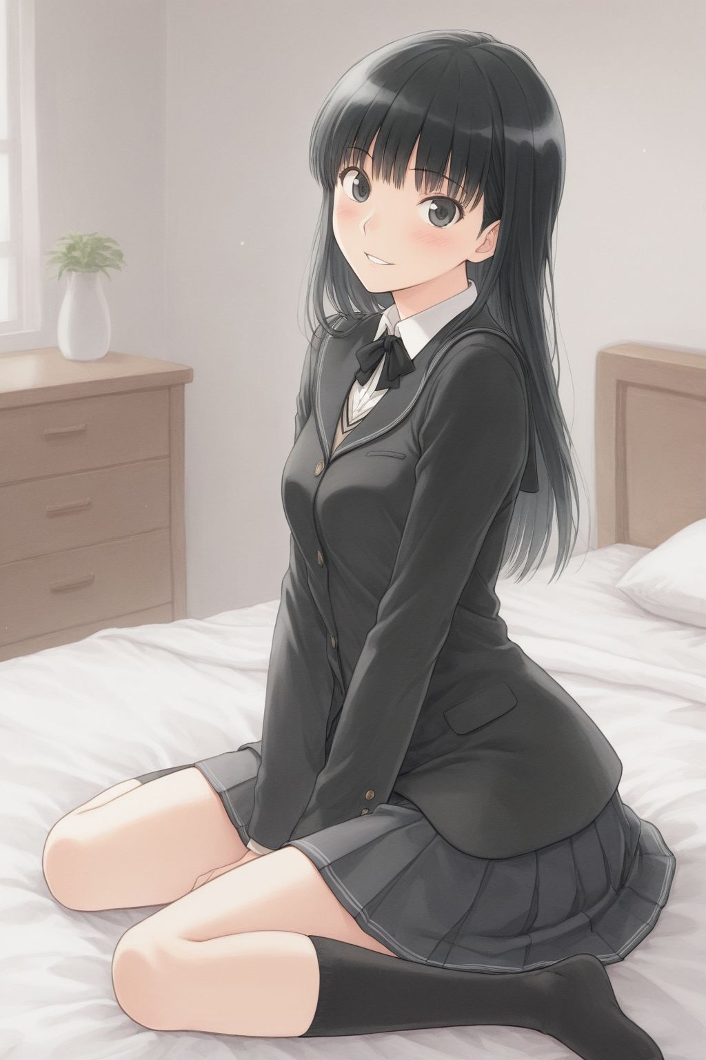 好感度MAX委員長とのCG集