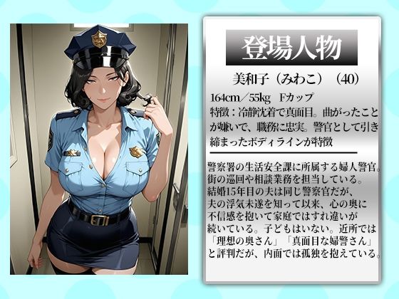 〜婦人警官は肉棒で絶頂メス逝き〜昼は正義・夜は淫らな女