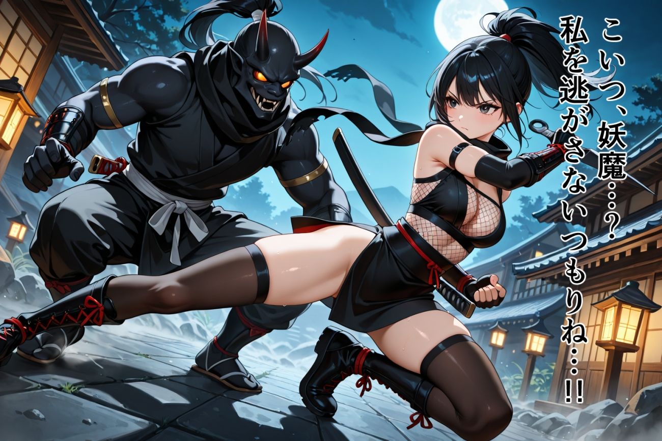 ●忍び●敗北 CG集 レクイエム・カグラ