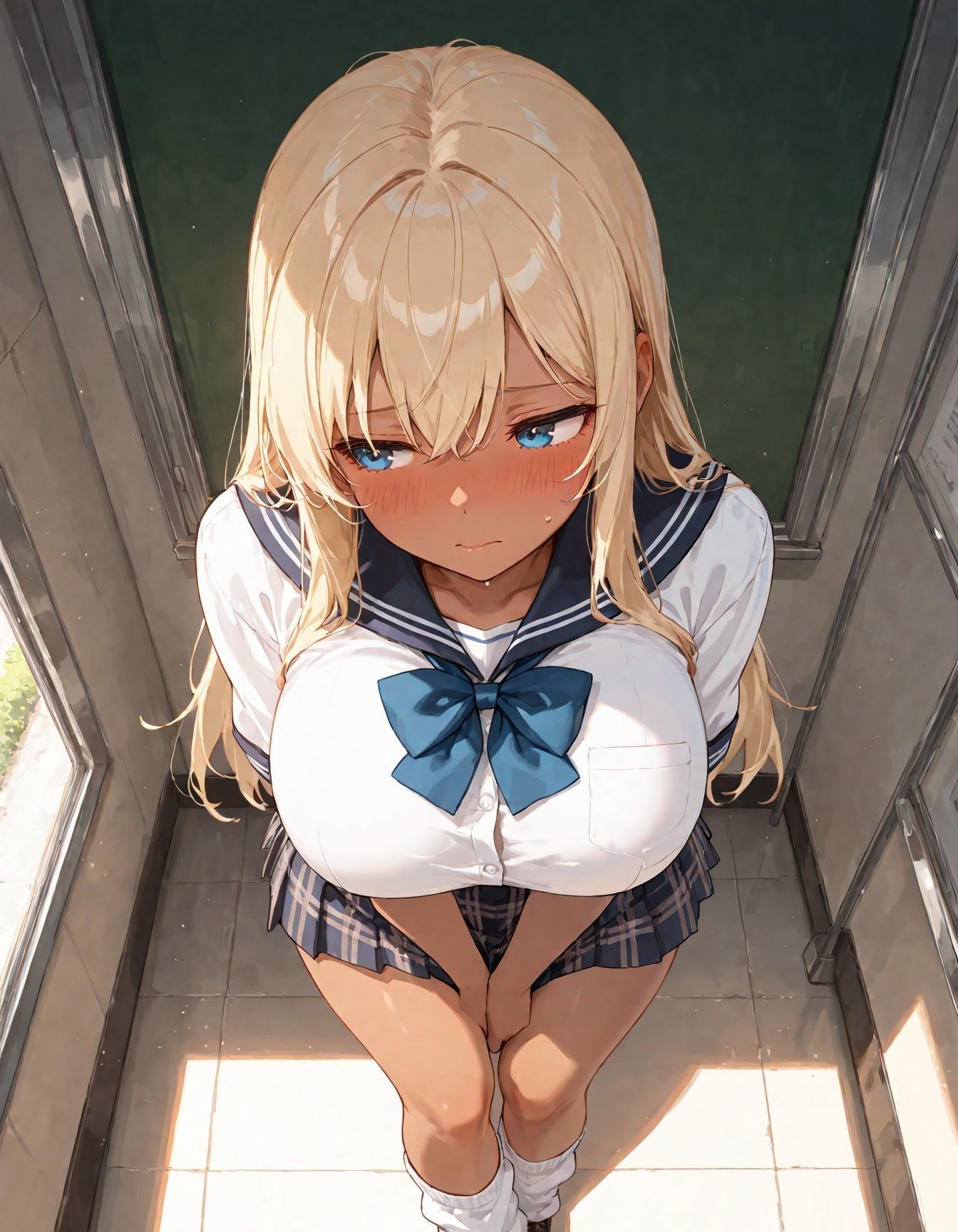 爆乳人見知りギャル  メス堕ち性指導記録