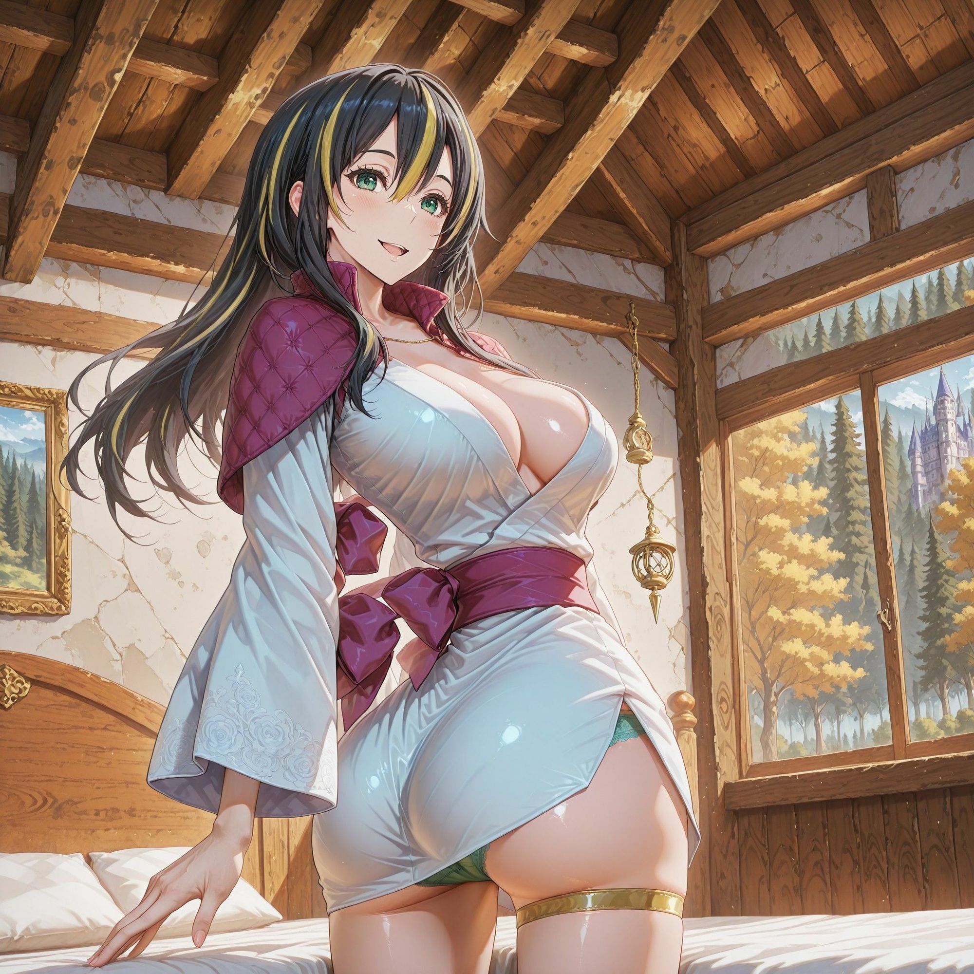 頼れる綺麗なお姉さん、ア〇ビスのアヘ顔がだらしなくてエロイ_SEXオナニー編