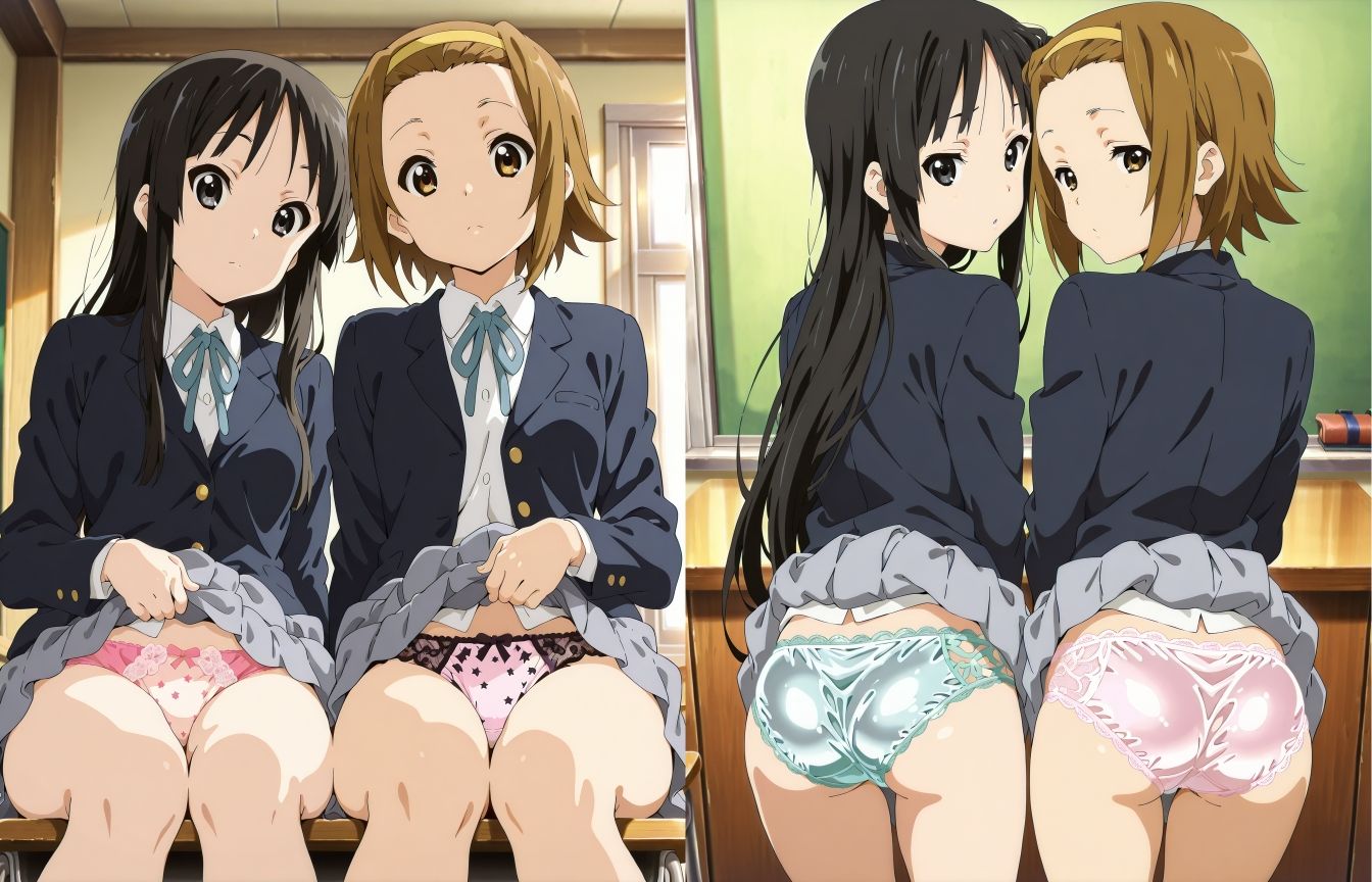 軽音部員のパンツ