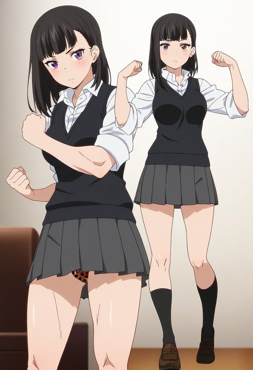 『炎？ノ消防隊』マキ ？ゼ  清楚系筋肉ギャルJKにしたらエロすぎた件