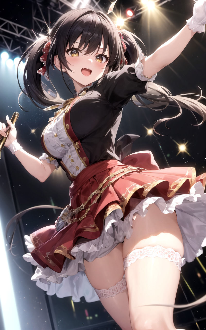 パニエを履き忘れたアイドル