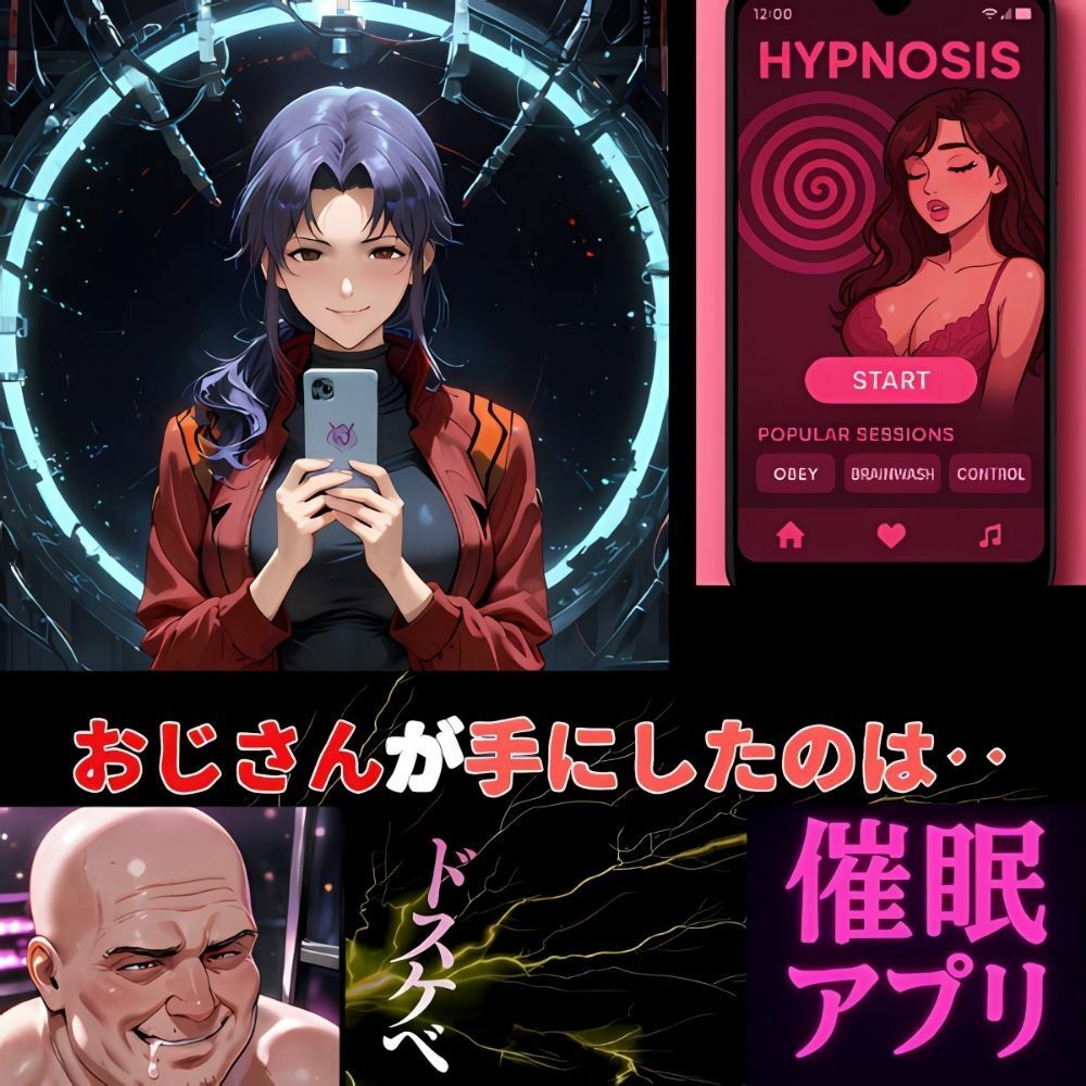 命令してほしい女、葛城ミサト‥催●で新しい扉が開く‥