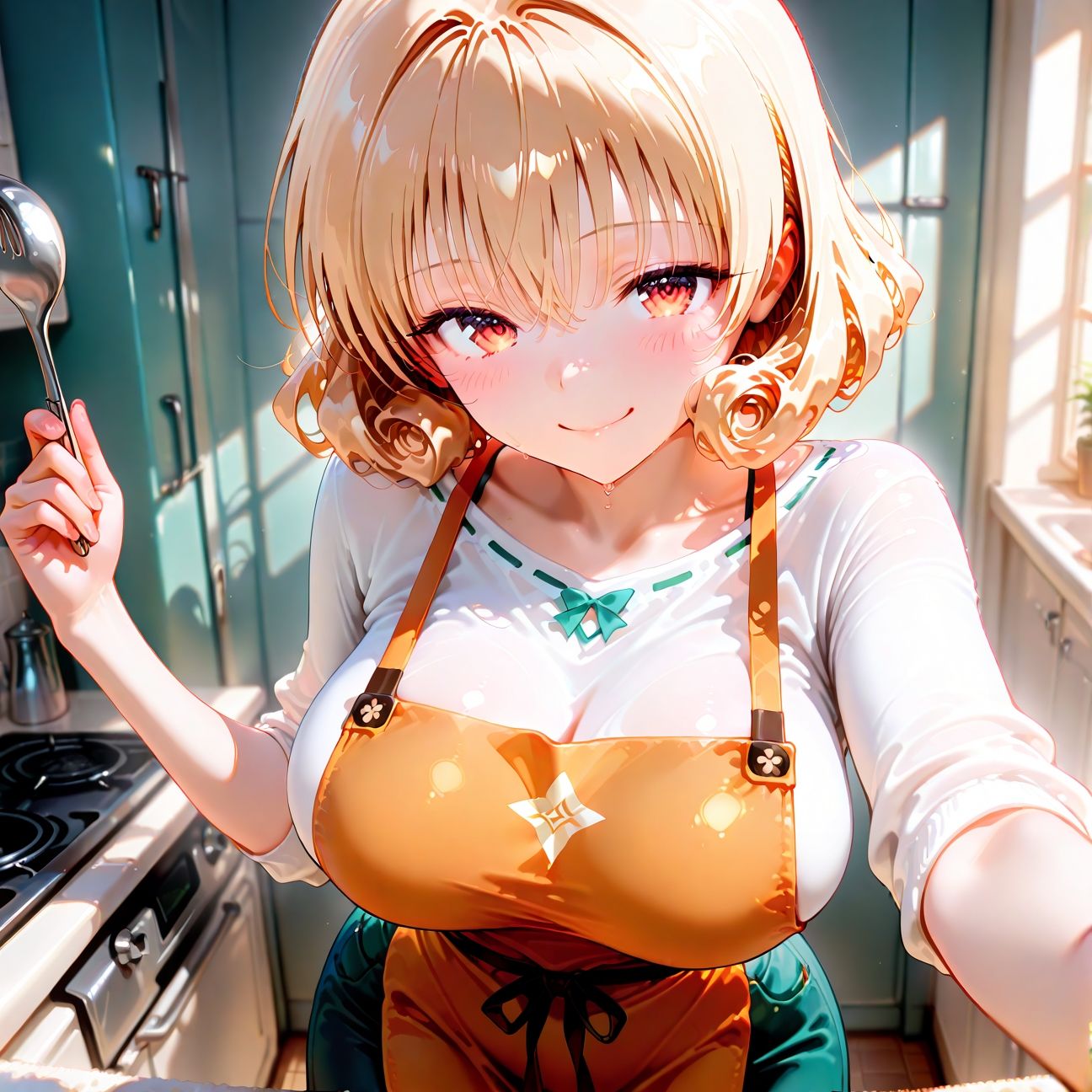 【Part2】裸エプロン新妻JKの誘惑