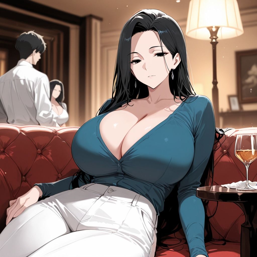 爆乳人妻は夫公認？NTR妻