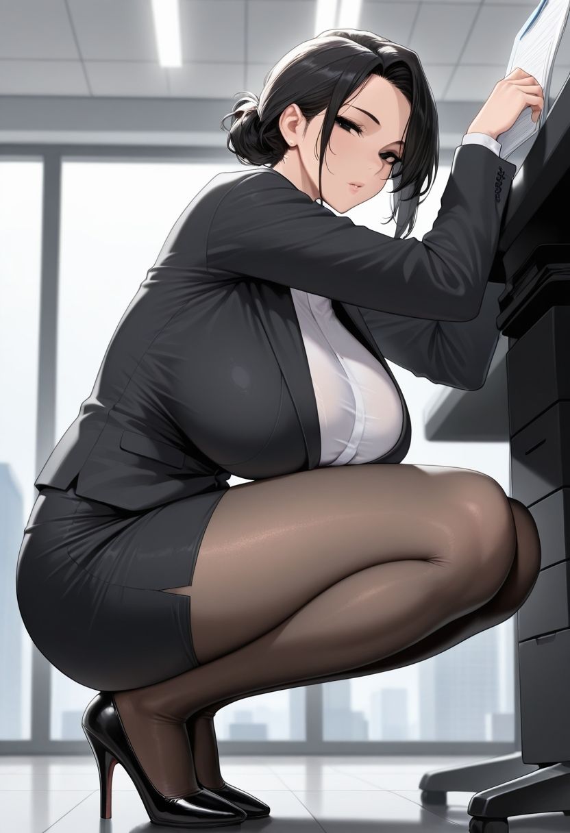 肉感人妻上司に種付け