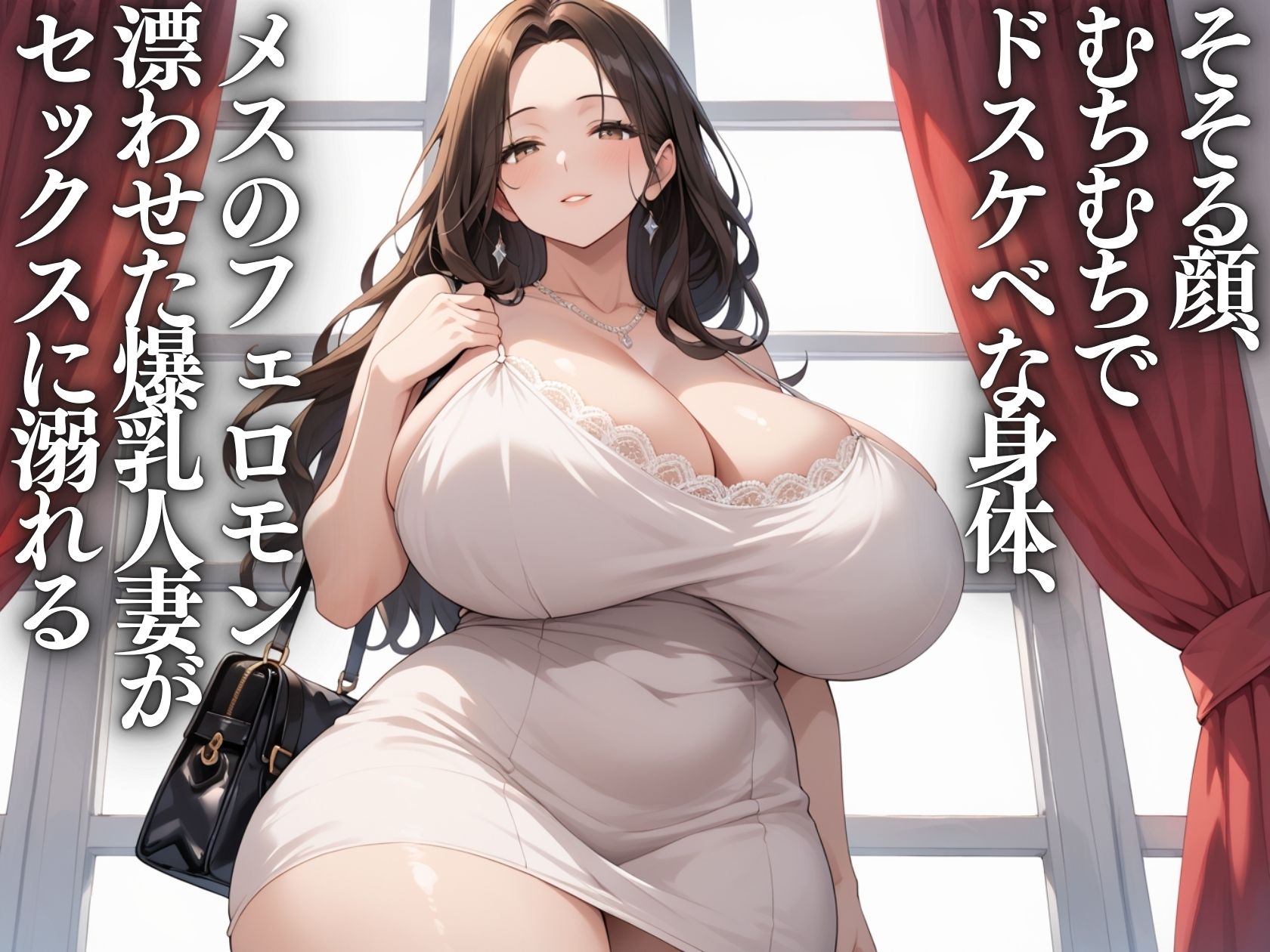 マッチングアプリで出会った人妻が爆乳でエロすぎたので種付けプレスしまくった