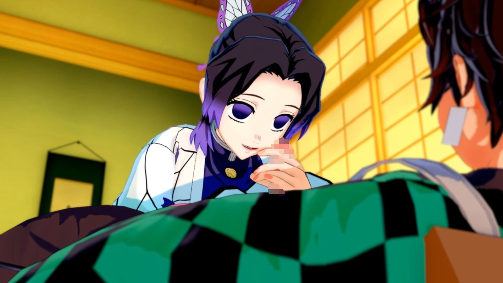 胡〇しのぶ・竈〇炭治郎  〜ビッチ〜