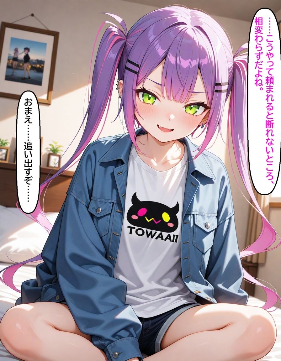 常〇トワ  ツンデレなトワがイキまくって中出しされる話