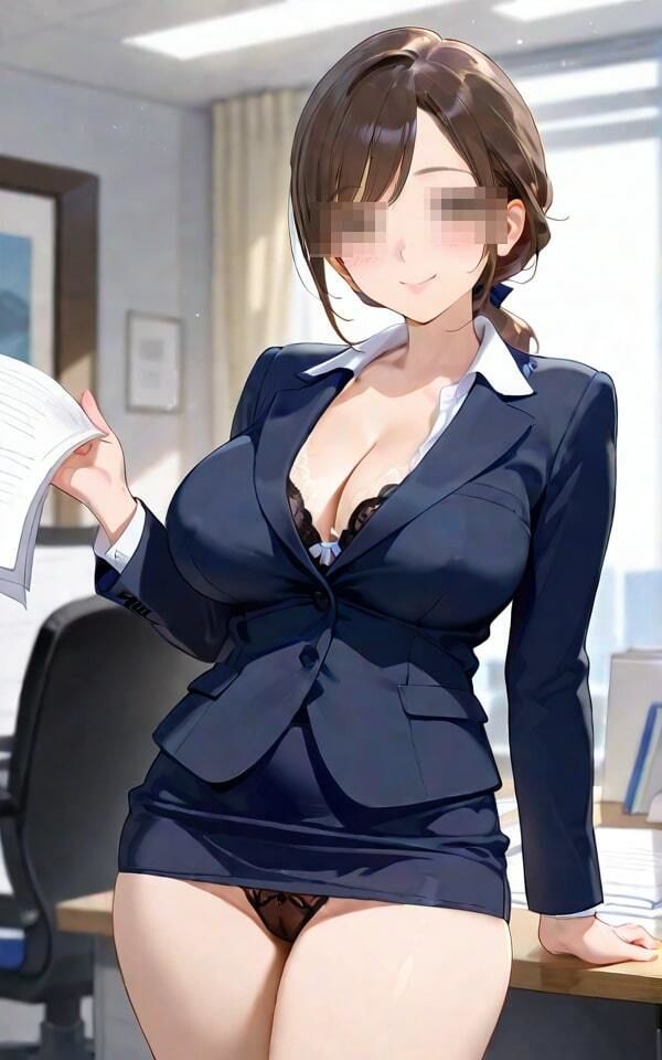 魅惑の新入社員  大胆おっぱいで挑発