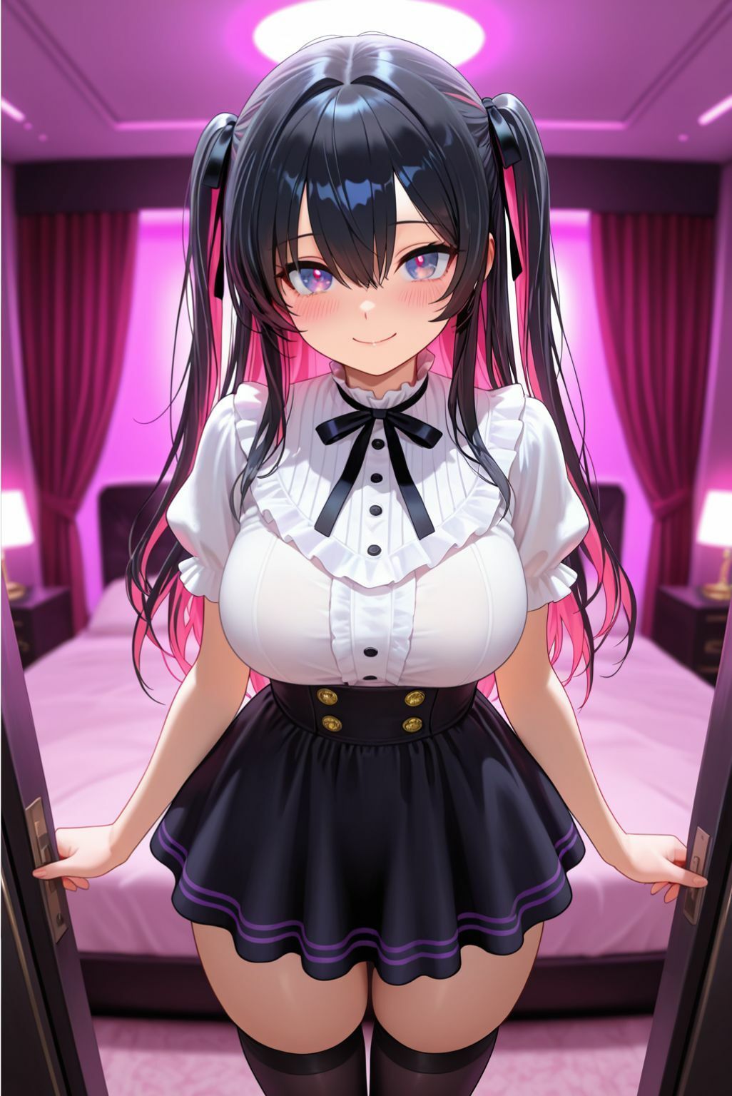 地雷系美女の初めての立ちんぼ