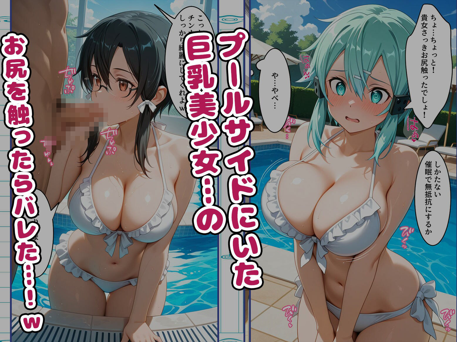 【S〇O編】知ってる？このプール…備え付けの「オナホ」があるらしいよ？2話