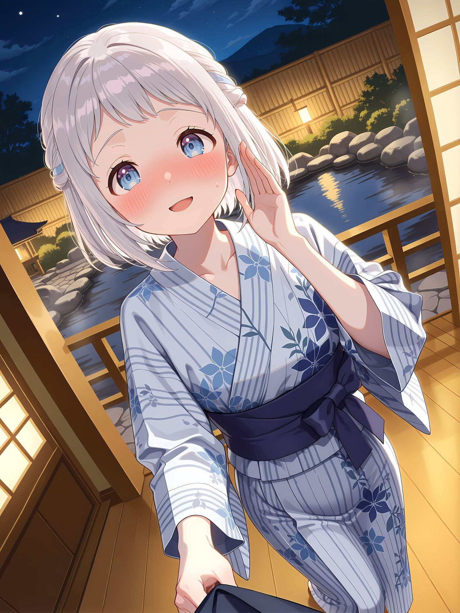 彼女としっぽり温泉でセックス！葛◯リーリヤ