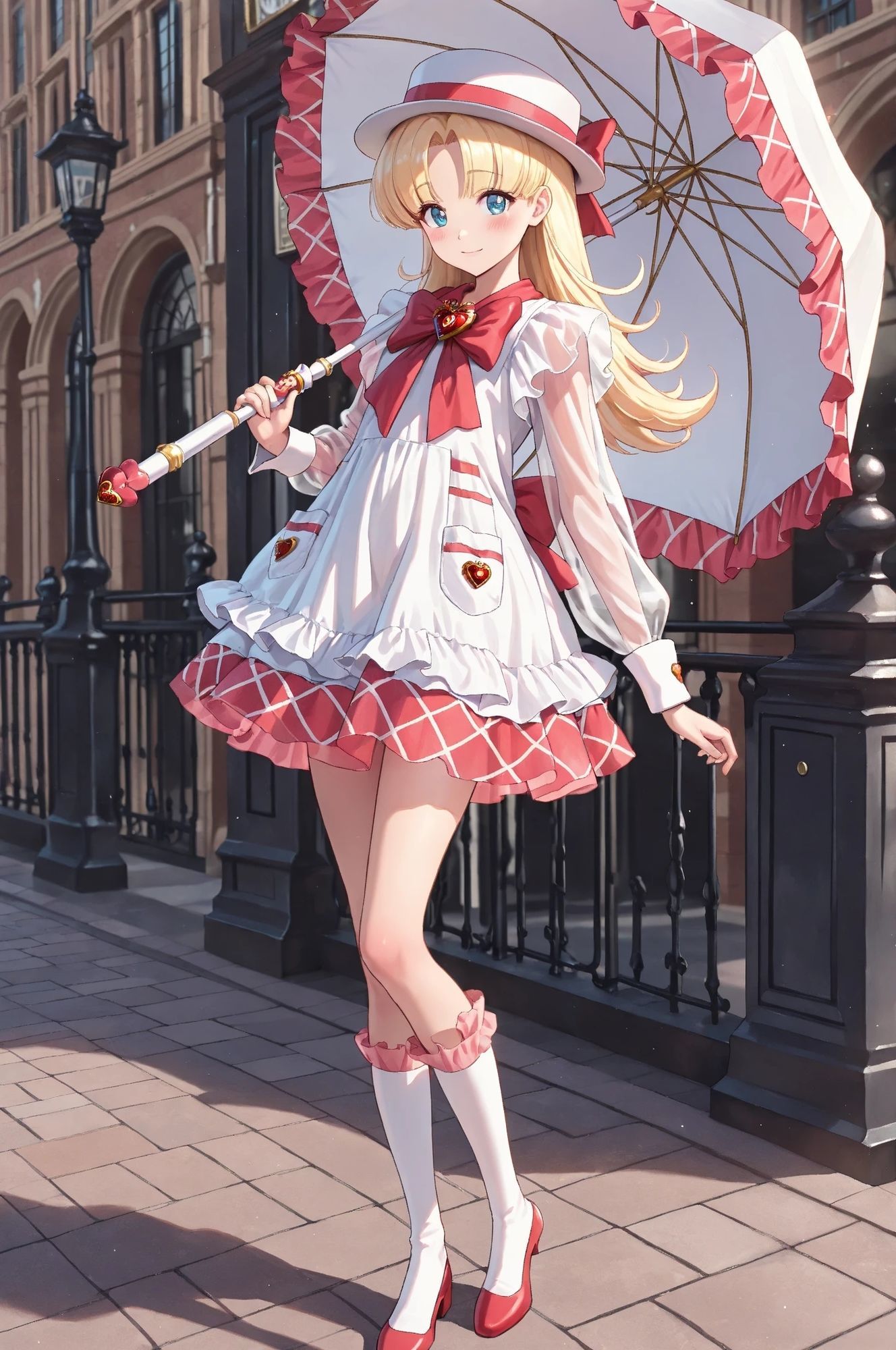 AIイラストCG集111  10年後の〇ージャ  イギリス編  縦長画像