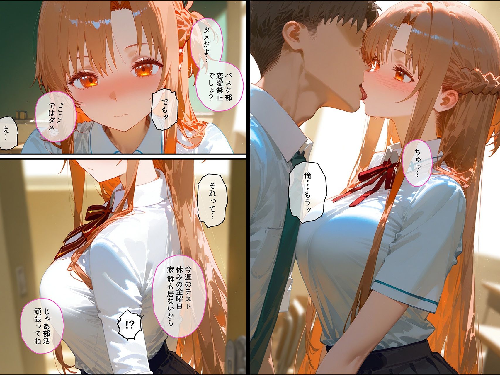 【結城明◯奈】俺の大好きな清楚彼女が寝取られ快楽堕ちする話