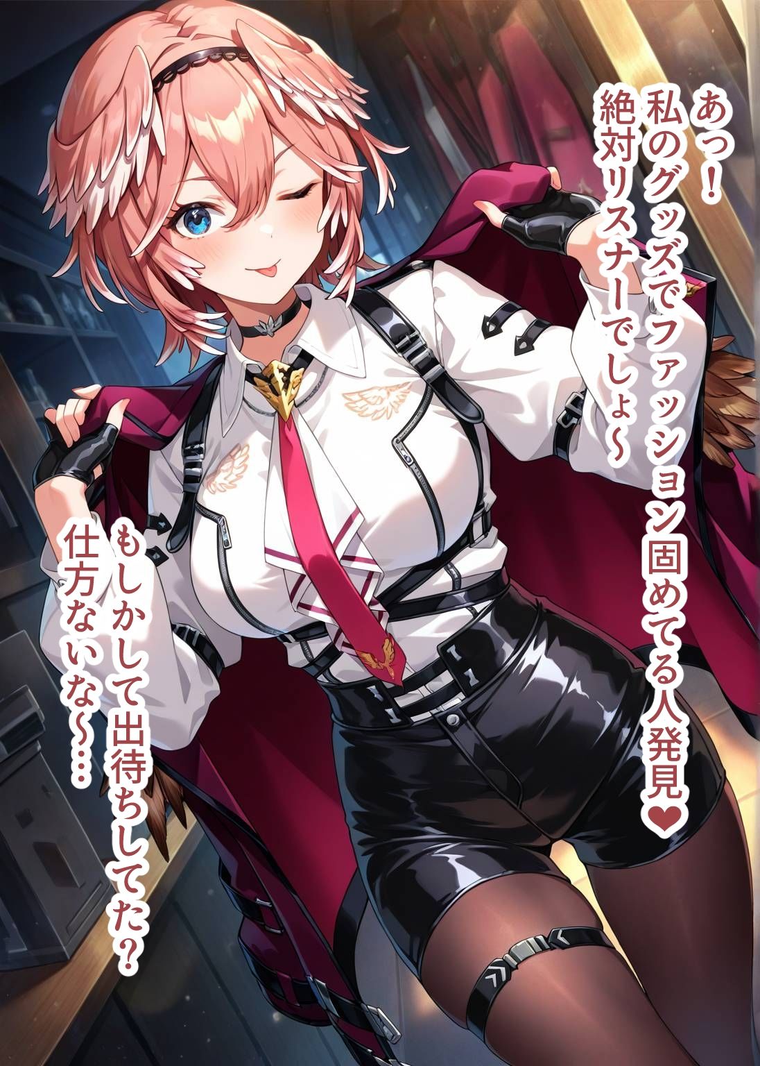 推しのVとセックスする話【鷹〇ルイ】