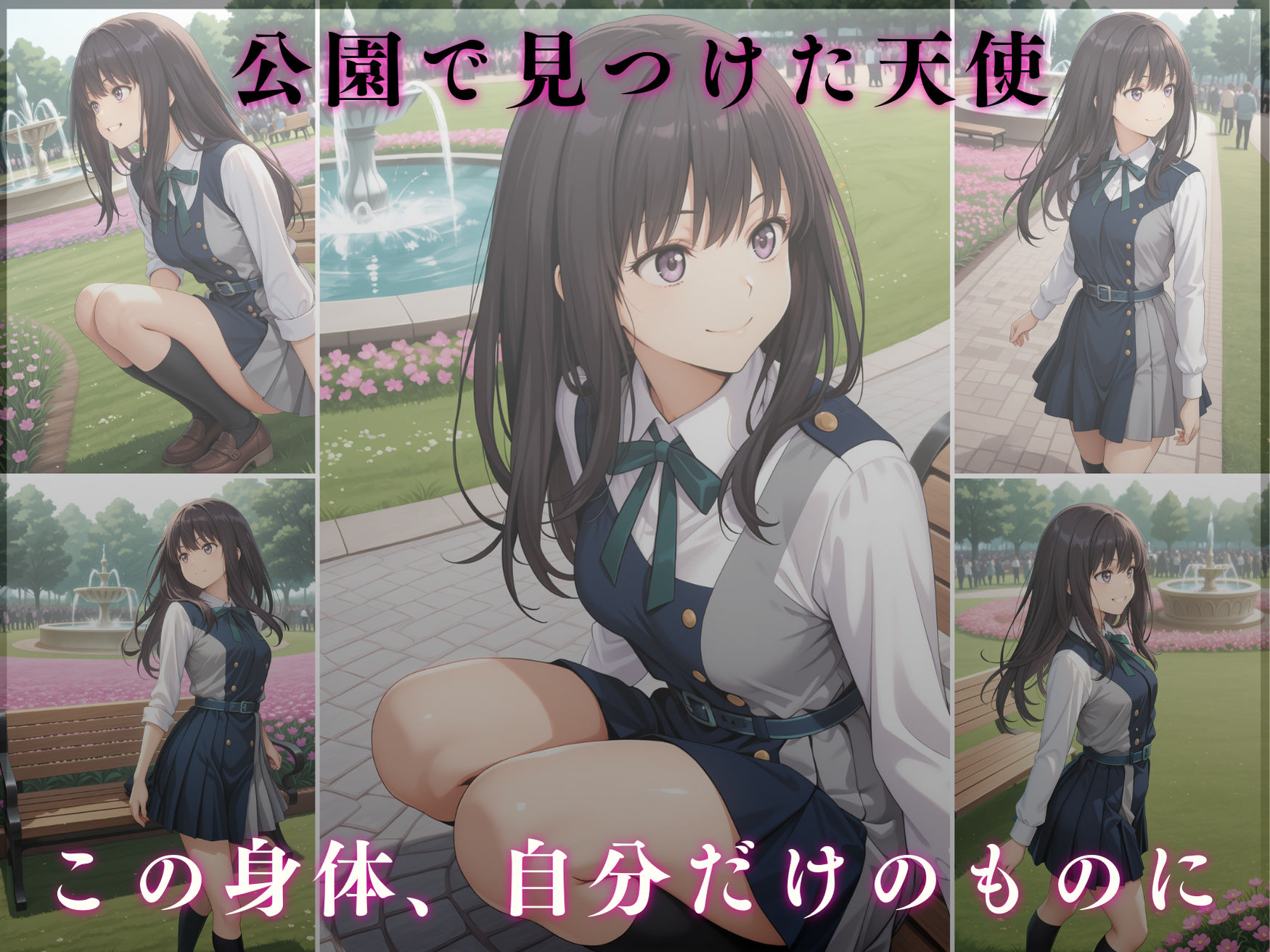 【アノシタ。Vol.6】 カワイイあの子を犯したいー 公園催●:井◯上たきな編 従順化プロローグ500枚CG集  リコリ◯・リコイル  4K高画質版