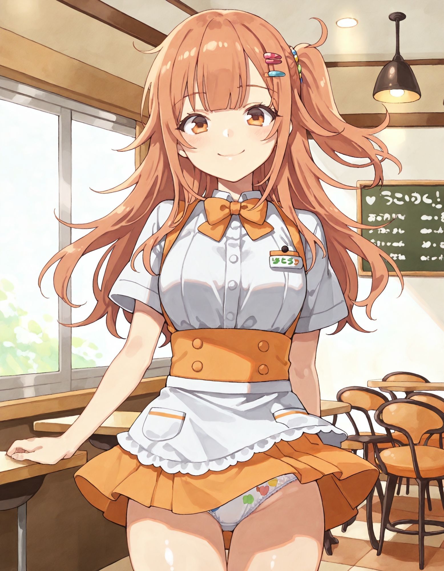 小〇しのんのパンチラ〜ウェイトレス編〜