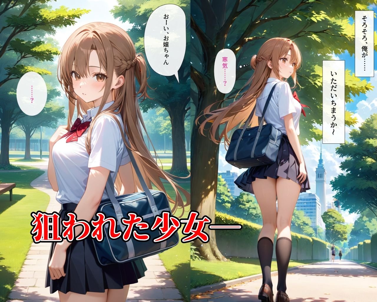 催〇アプリで中年男に孕ませられる