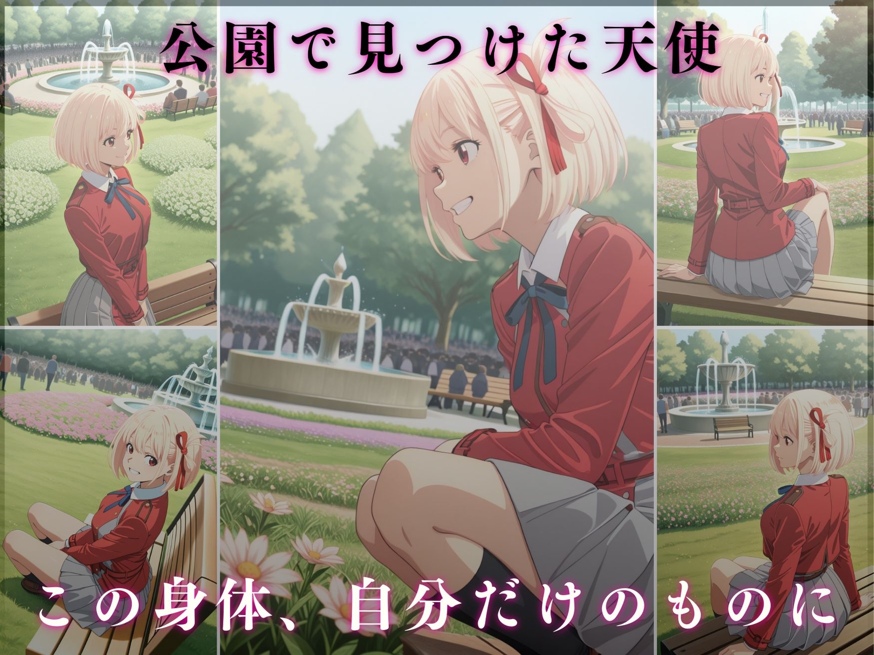 【アノシタ。Vol.5】カワイイあの子を犯したいー 公園催●:錦木千◯編 従順化プロローグ500枚CG集  リコリ◯・リコイル