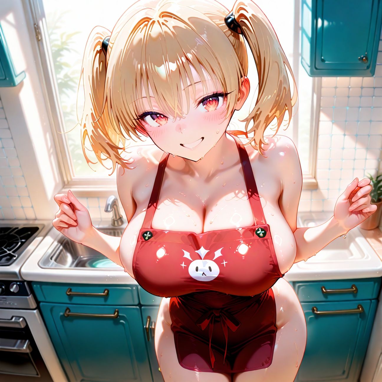 【Part4】裸エプロン新妻JKの誘惑