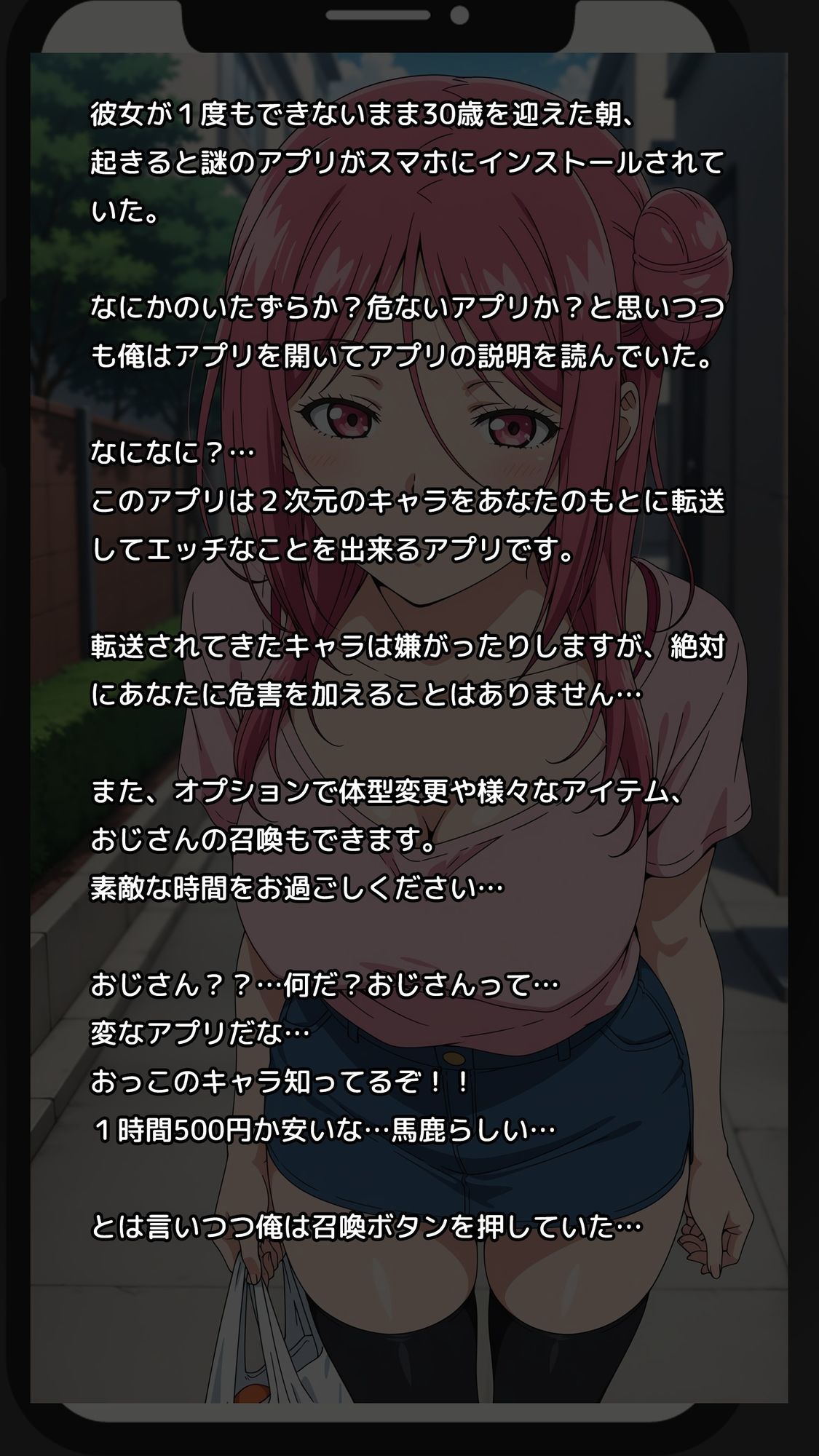 【一部セリフつき】Deliサモ☆ 美少女とおじさん強●召喚アプリ – ぐ〇ん〇る バイト先の先輩編 –