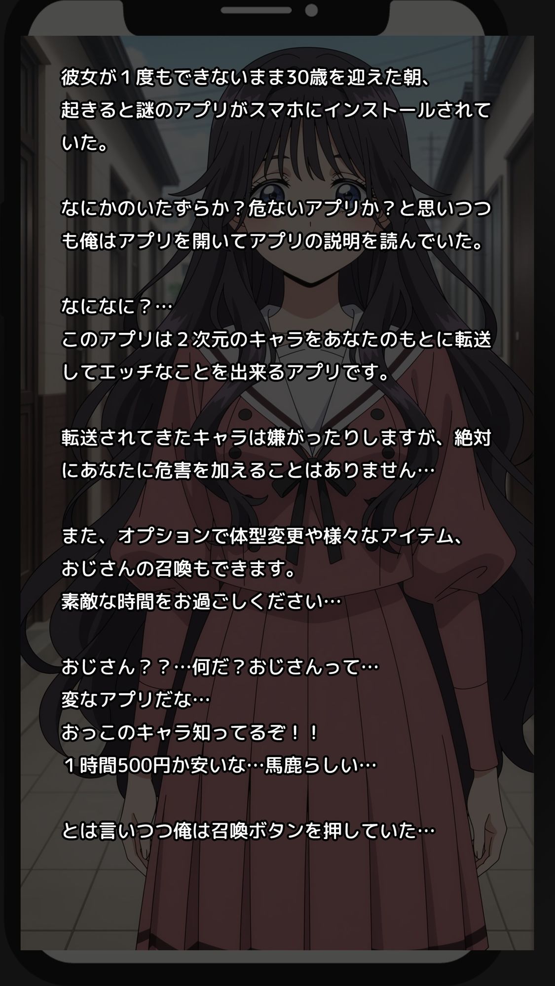 【一部セリフつき】Deliサモ☆ 美少女とおじさん強●召喚アプリ – スイーツ大好きJK編 –