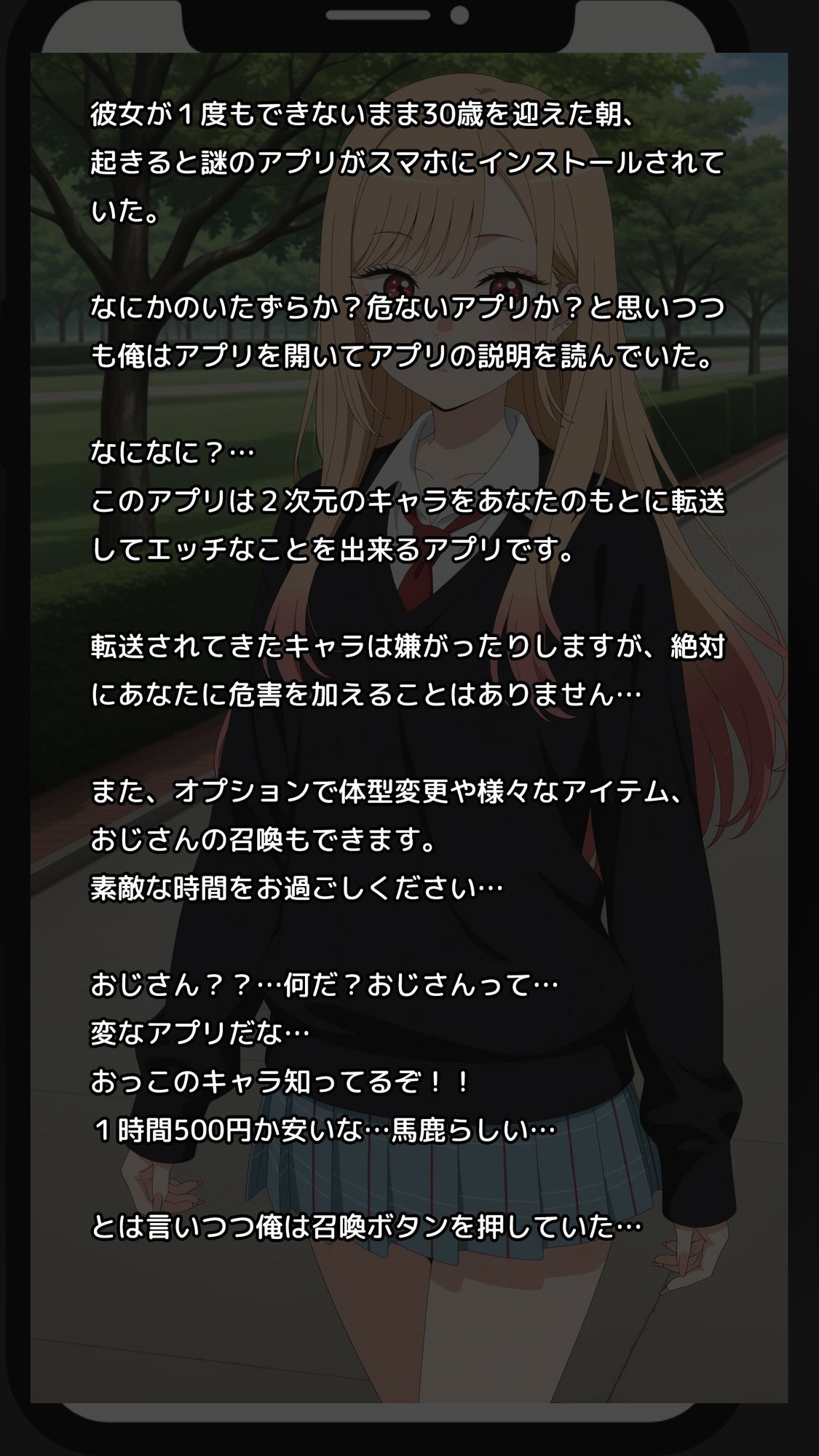 【一部セリフ付き】Deliサモ☆ 美少女とおじさん強●召喚アプリ – JKコスプレイヤー編 –