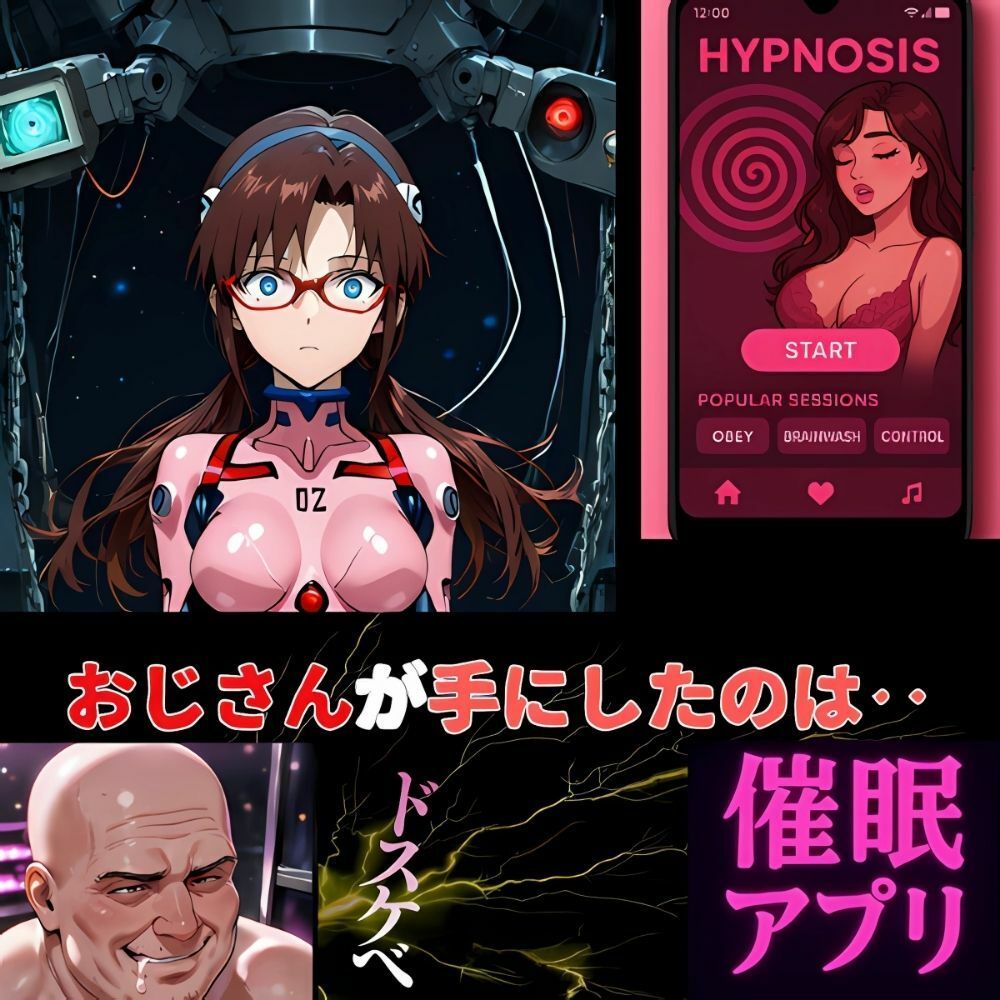 マリ、催●起動‥オジ専アプリに堕ちるまで‥