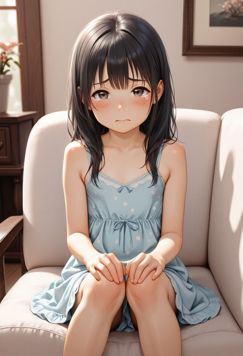 つるぺたパイパンボディを拘束調教