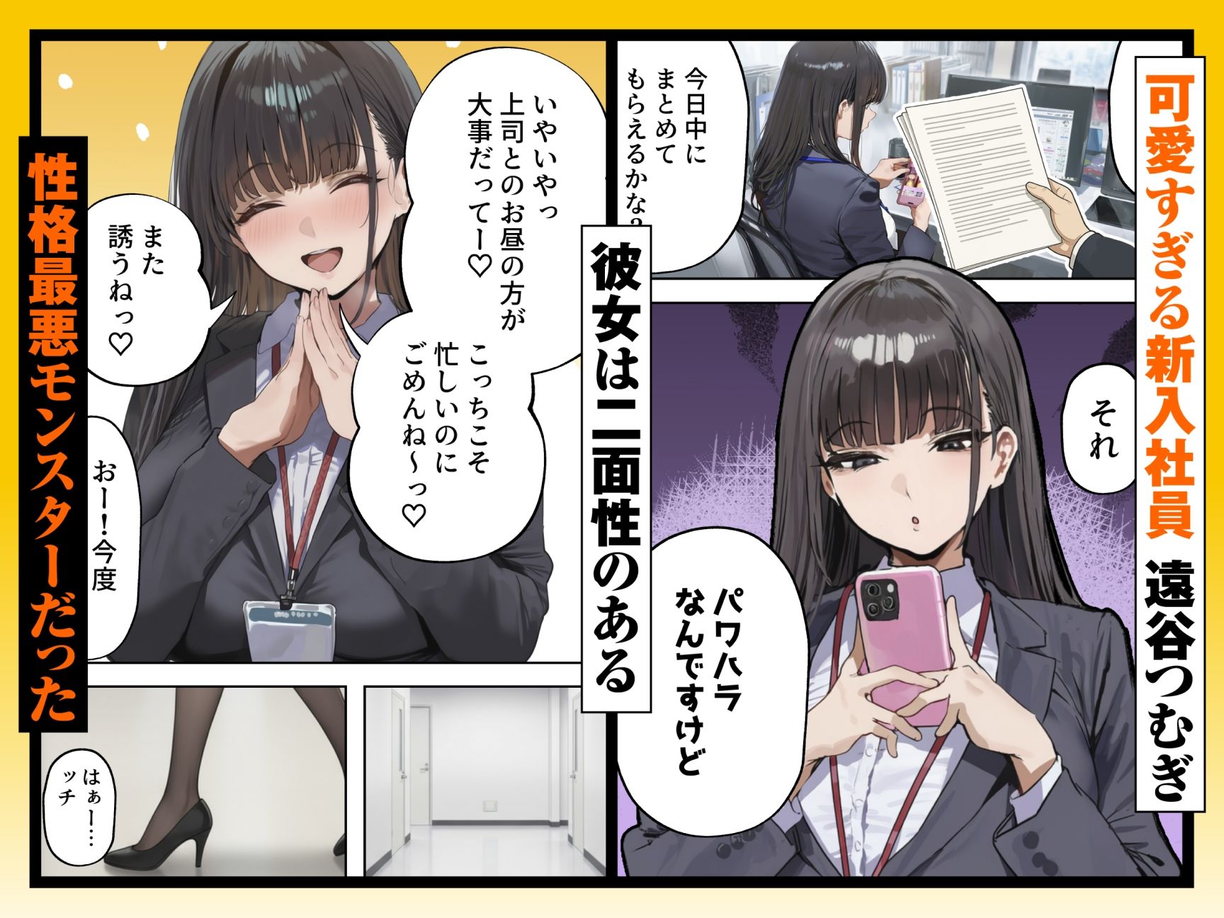 生意気新卒つむぎちゃん  媚薬飲んじゃったせいで嫌いな上司と生ハメセックスしたくてたまらないんだけど！？