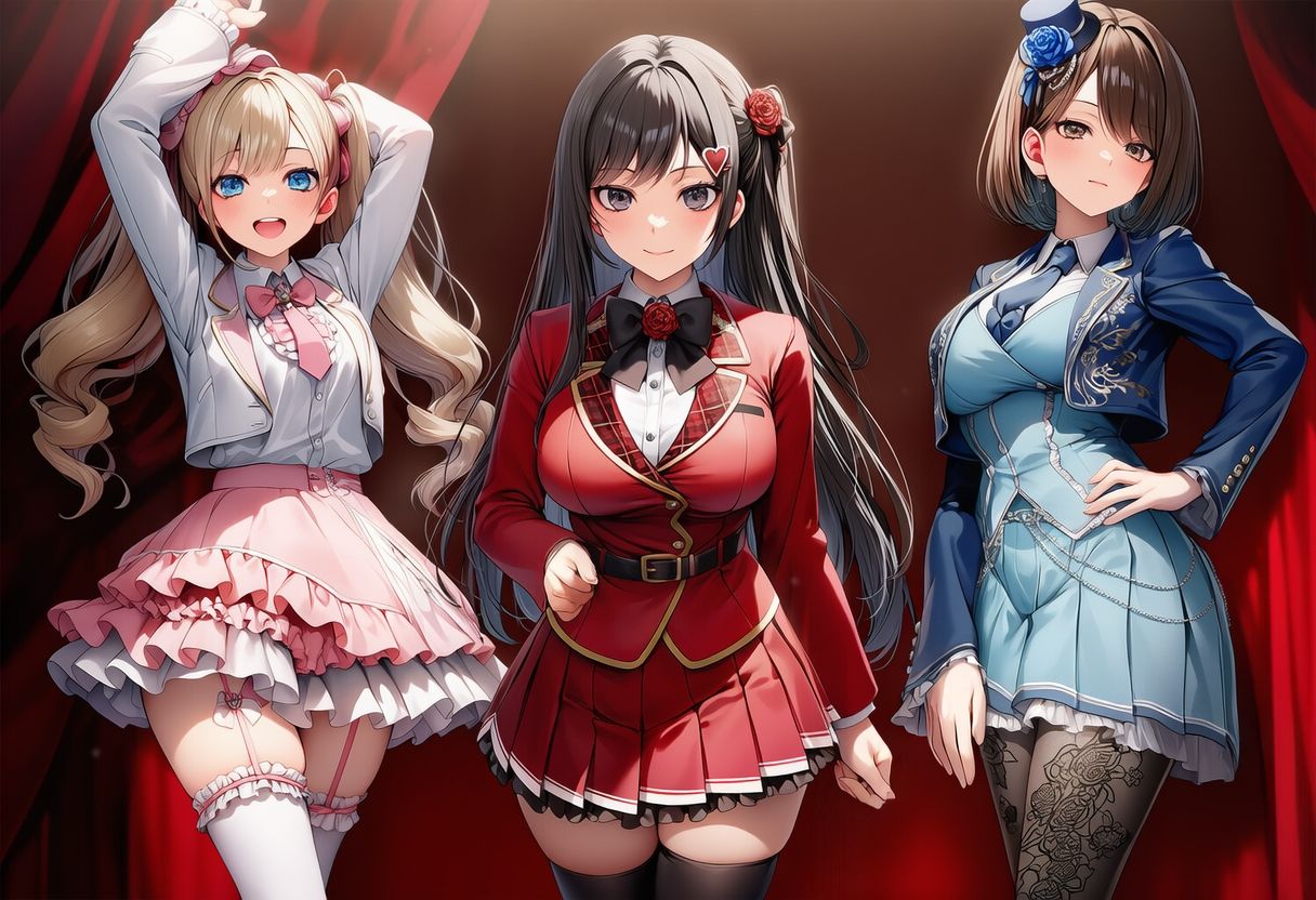 地下アイドル皮化独占 vol.1 〜ブルームローズ青担当・雨竜つばさ〜