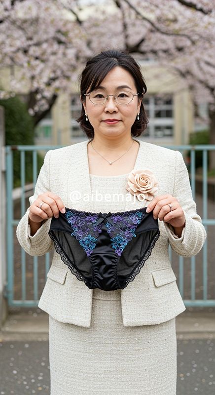 【おかず専用】妄想美魔女〜入学式ママパンツ7〜