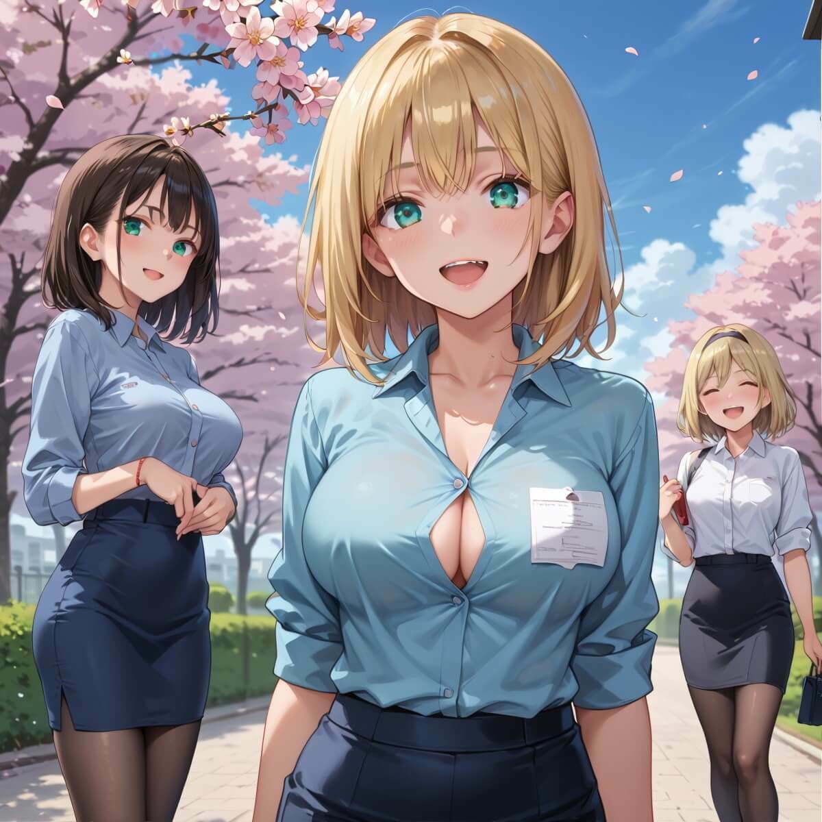 桜咲く新人ОLのエッチな入社式！〜こんな研修聞いてません！！〜8【厳選CG150枚収録】