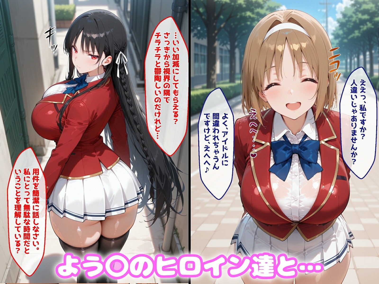 〇眠アプリで妊娠孕ませ  よう〇のヒロインたちと膣内射精えっちする話