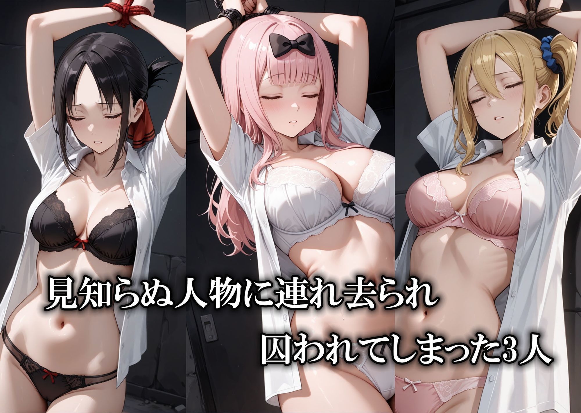 監禁ヒロインズ  連れ去られた女たち  四〇かぐや・藤〇千花・早〇愛編