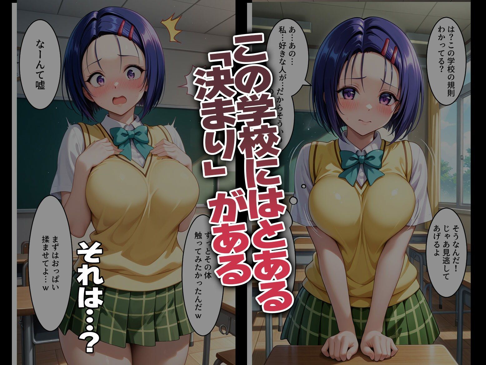 強●性処理学校 私たちこのクラスのオナホです 西●寺＆ラ●編