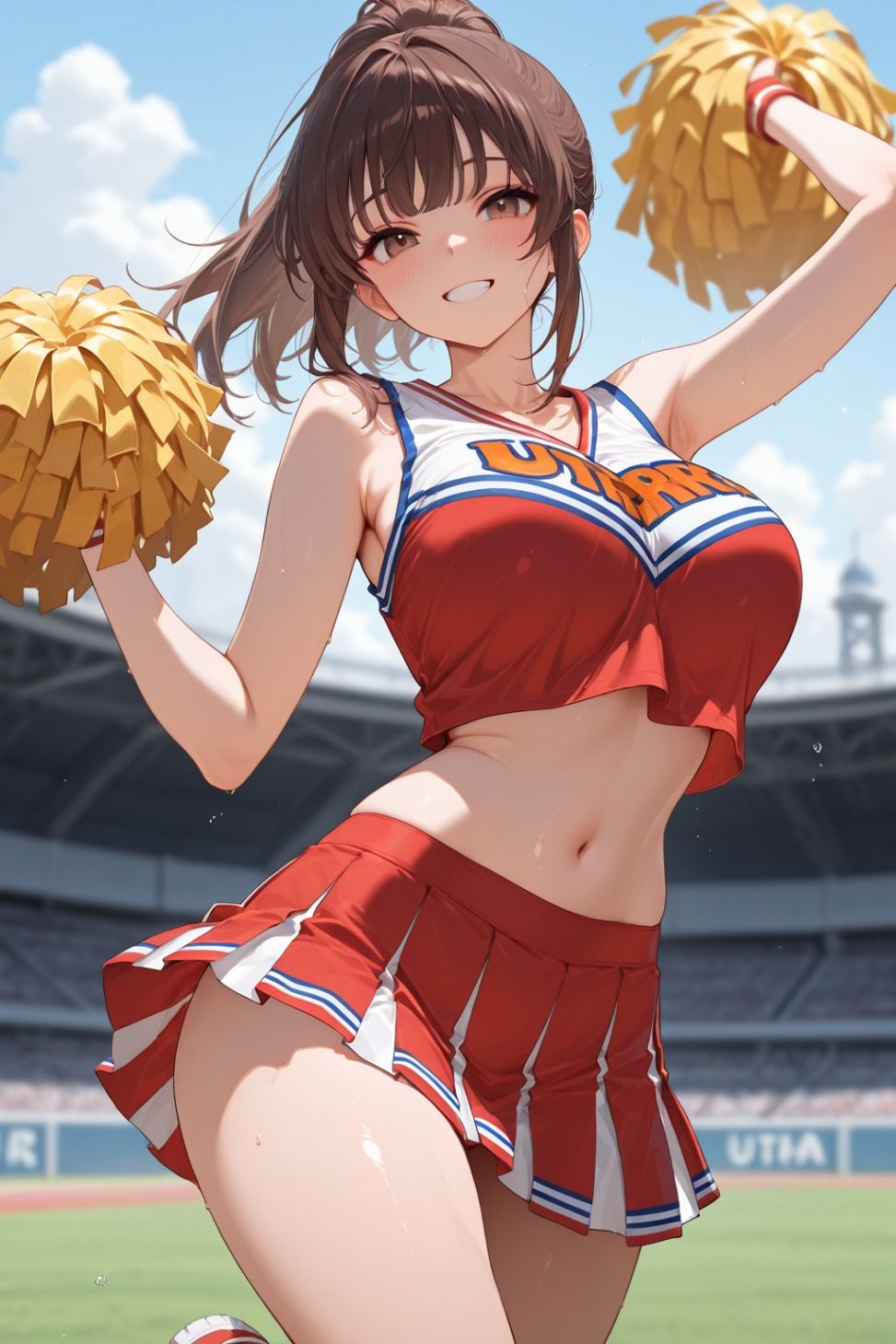 チア女はとっても欲求不満