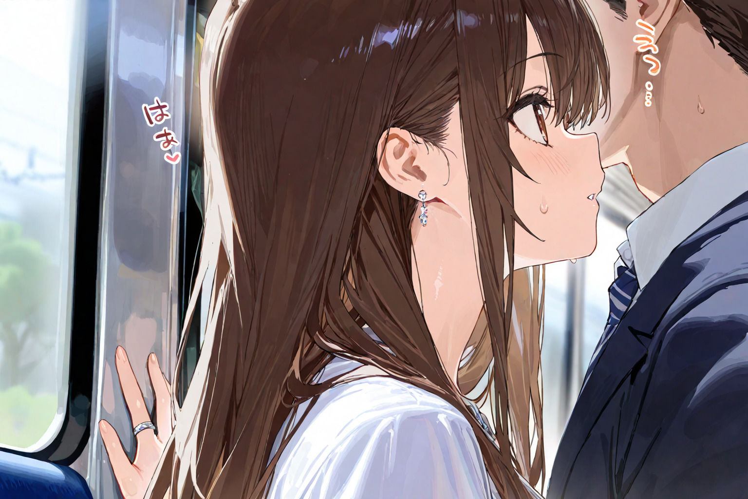 電車痴●の虜に！？痴●で快感を覚えた女子大生