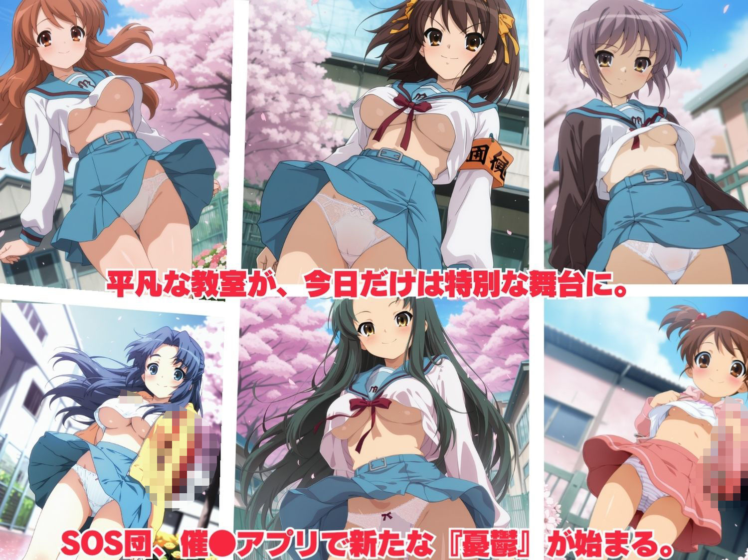 【寝取られ】SOS団全員孕ませ  〜催●ハーレム大作戦〜