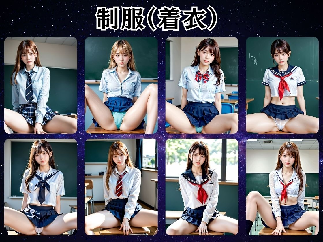 美少女M字開脚集3