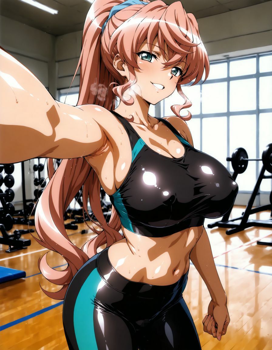 マリア、おじさんと  【ジム/シャワー】